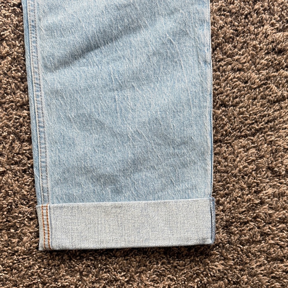 Abercrombie & Fitch Light Blue Baggy Jeans - Picture 3 of 6